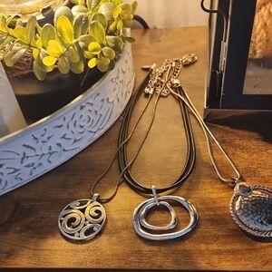 Chico's Silver Statement Necklace Collection